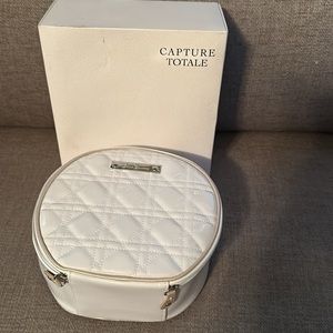 Christian Dior 4 Piece Set  Dior Quilted Cosmetic Bag & Skincare NIB